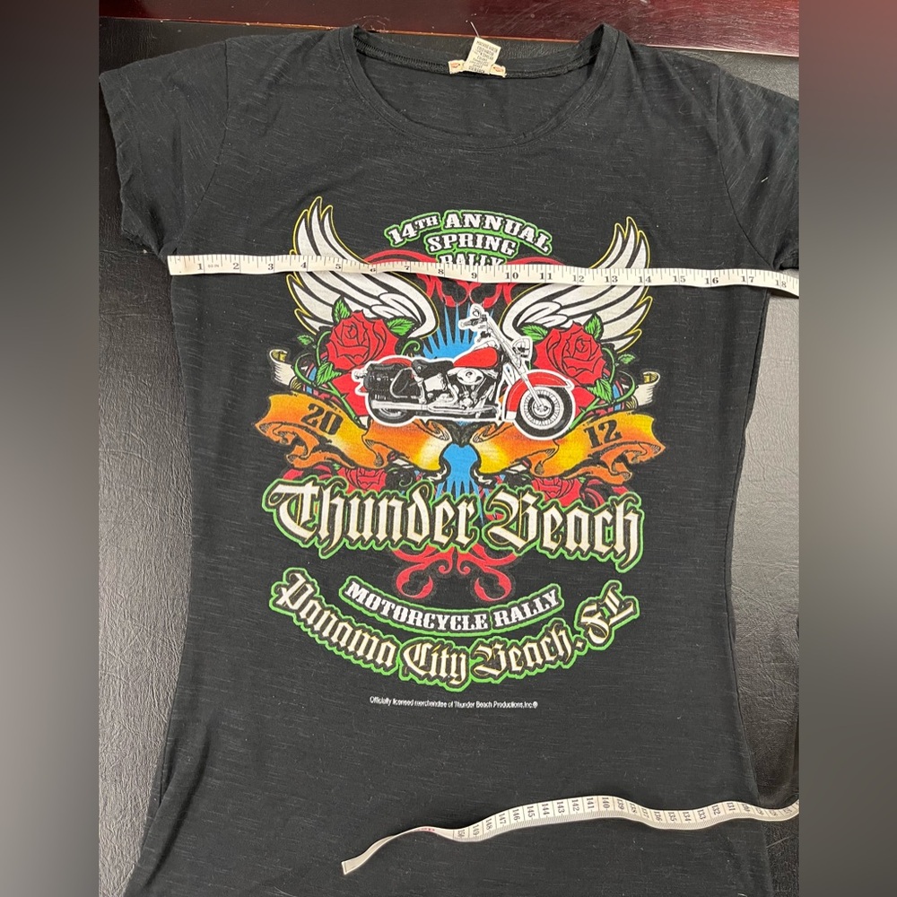 Thunder Beach Rally tee size XL - Picture 6 of 7